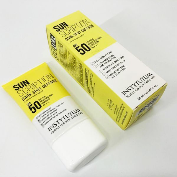 Солнцезащитный крем с осветительным эффектом Instytutum Sunscription Dark Spot Defence SPF 50, 50 мл 00012502 фото