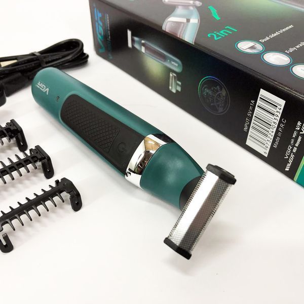 Электробритва VGR V-393 Shaver профессиональная водонепроницаемая, машинка мужская для бритья 00015493 фото