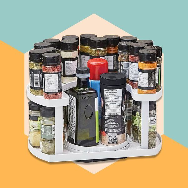 Спецовница Spice Spinner Two-Tiered Spice Organizer, Поворотная подставка для специй, Карусель для специй 00018733 фото