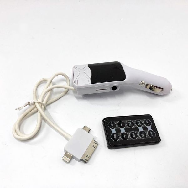 Автомобільний FM Трансмітер модулятор CM I19A SD/Usb, Фм трансмітер модулятор блютуз в прикурювач 00016819 фото