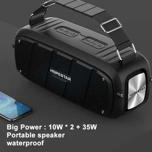 Бездротова Bluetooth колонка Hopestar A20 PRO c Мікрофоном Караоке 00017846 фото