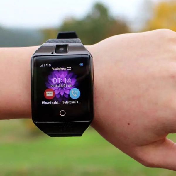 Смарт-часы Smart Watch Q18. Цвет: черный 00022448 фото
