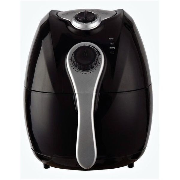 Аерофритниця Мультипіч Аерогриль Domotec MS-3220 1300W 4,5 л Безмасляна з Таймером. Колір: чорний 00019060 фото