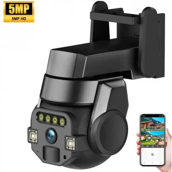 Камера наружная уличная поворотная WIFI CyberGuard OUTDOOR Q-812 FULL-HD 5Mp IP66 датчик движения 00017560 фото