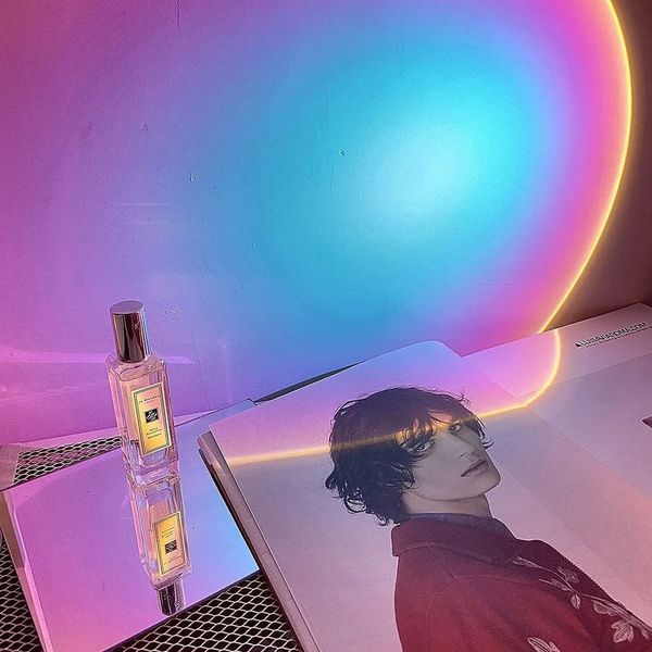 Лампа Атмосферна Проекційний Світильник ЗАМОВЛЕННЯ Atmosphere Sunset Lamp ефект веселки, Лампа ефект сонця 00022857 фото