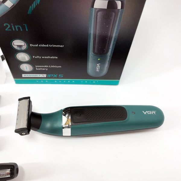 Электробритва VGR V-393 Shaver профессиональная водонепроницаемая, машинка мужская для бритья 00015493 фото