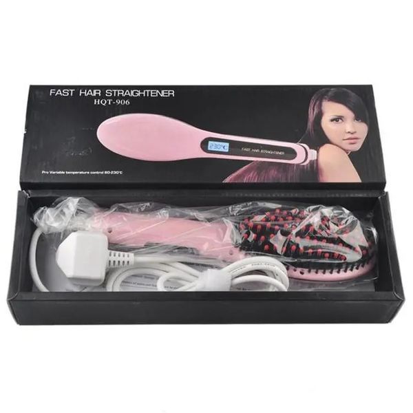 Электрическая расческа-выпрямитель Fast Hair Straightener HQT-906 00020951 фото