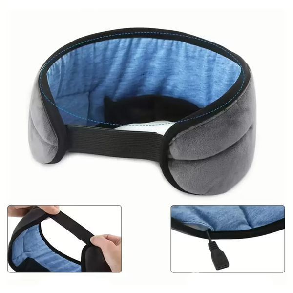 Маска для сна с наушниками Bluetooth MUSIC GOGGLES AND183 / Повязка на глаза с гарнитурой 00015015 фото