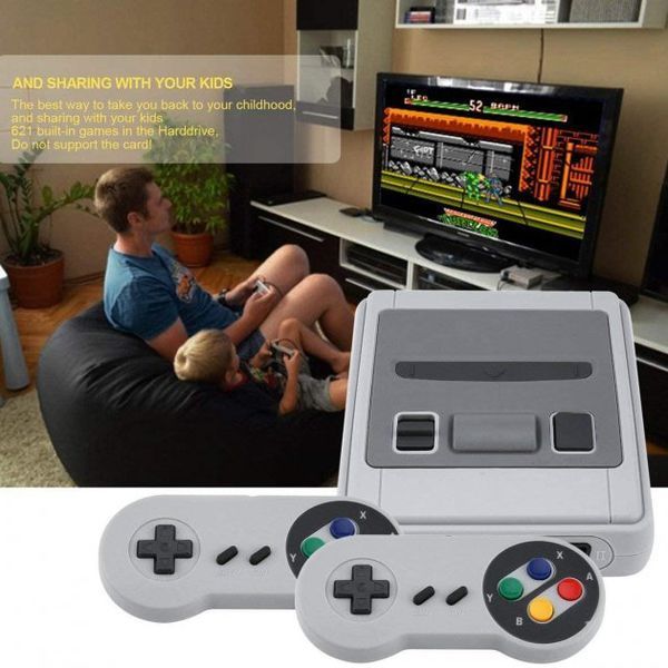 Ретро игровая консоль приставка 620 игр Game Box Dendy Super с 2 джойстиками, первая игровая приставка 00015800 фото