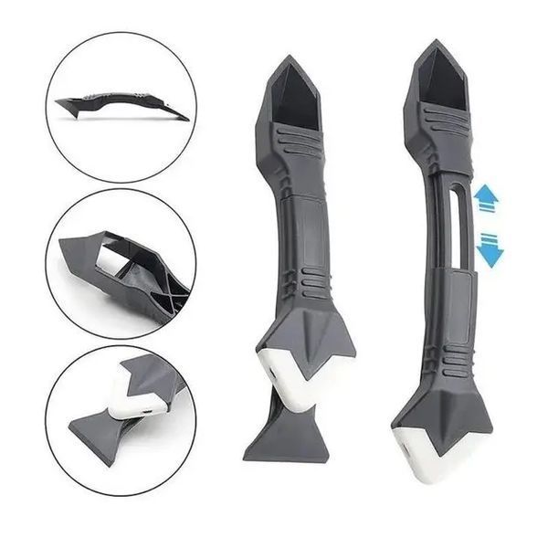 Силиконовый шпатель, скребок для герметика и силикона SILICON TOWEL SCRAPER 00022719 фото