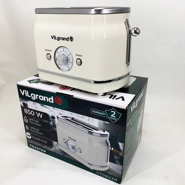 Тостер ViLgrand VT0823R 00019401 фото
