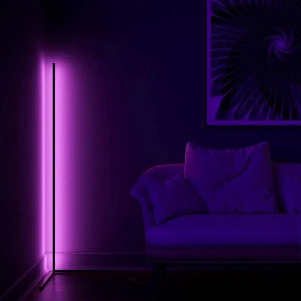 Кутовий LED торшер Ledox Design з пультом та регульованою яскравістю 330 колірних комбінацій 00023253 фото