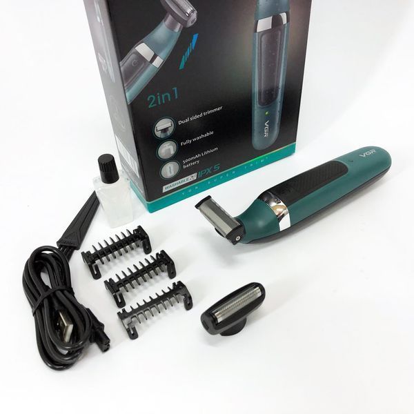 Электробритва VGR V-393 Shaver профессиональная водонепроницаемая, машинка мужская для бритья 00015493 фото