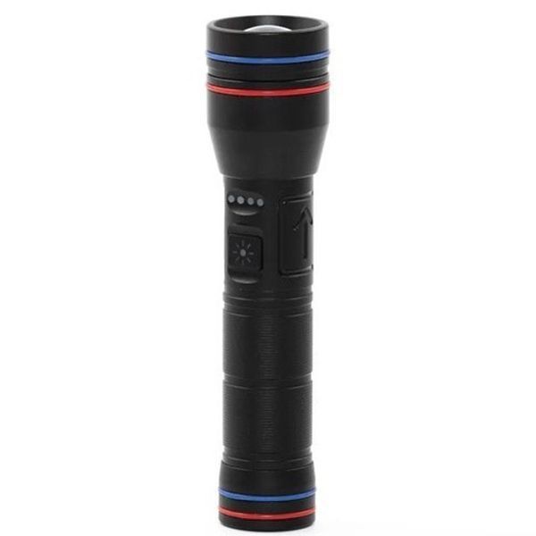 Фонарь PLD-231 WHITE LASER LED PM10-TG+COB(white+red), 1х26650, Фонарик police оригинал, Фонарик полис 00023390 фото