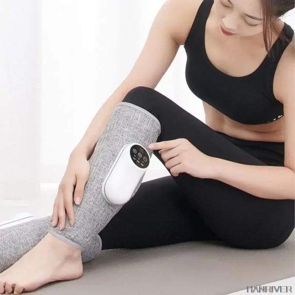Беспроводной воздушно-компрессионный массажер на ногу с нагревом PORTABLE CALF MASSAGER 00024395 фото