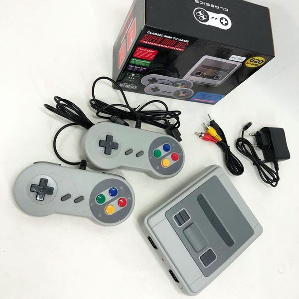Ретро игровая консоль приставка 620 игр Game Box Dendy Super с 2 джойстиками, первая игровая приставка 00015800 фото