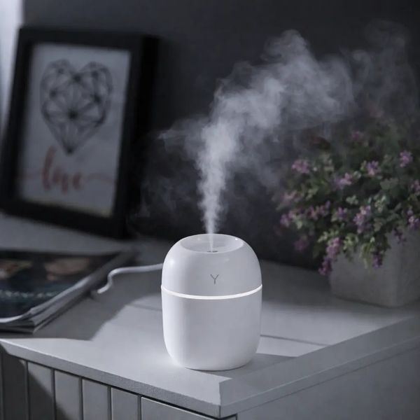 Ультразвуковий міні зволожувач повітря USB Humidifier з підсвічуванням 00018612 фото