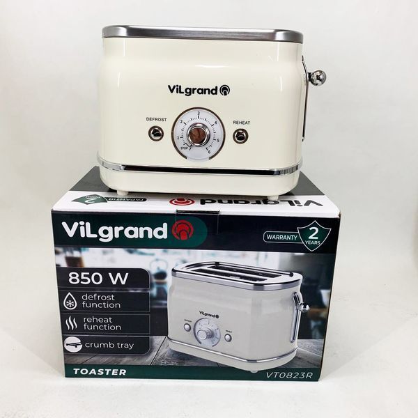 Тостер ViLgrand VT0823R 00019401 фото
