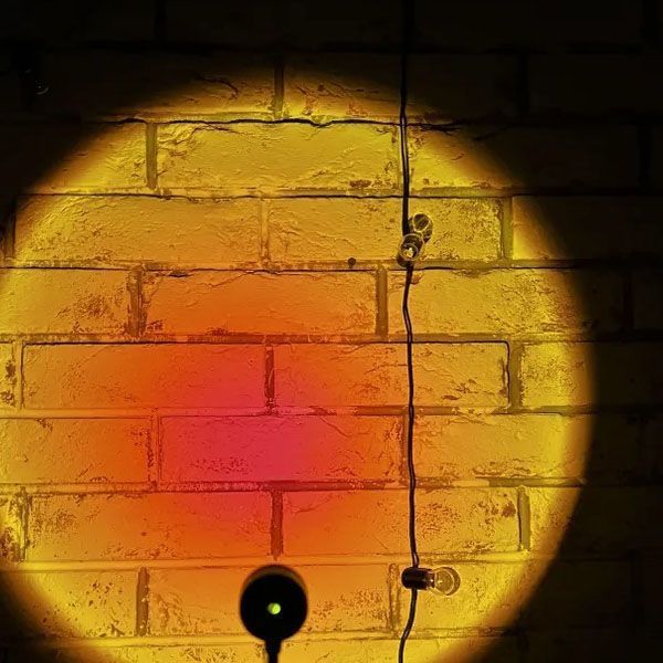 Лампа Атмосферна Проекційний Світильник ЗАМОВЛЕННЯ Atmosphere Sunset Lamp ефект веселки, Лампа ефект сонця 00022857 фото