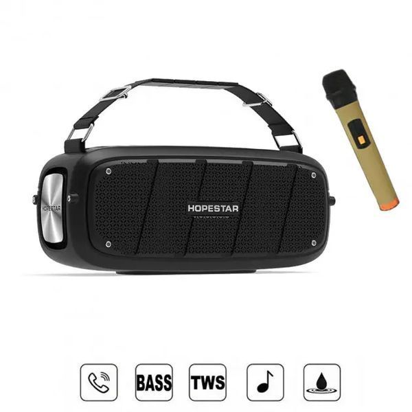 Бездротова Bluetooth колонка Hopestar A20 PRO c Мікрофоном Караоке 00017846 фото