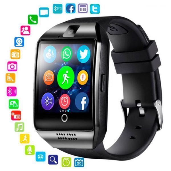 Смарт-часы Smart Watch Q18. Цвет: черный 00022448 фото