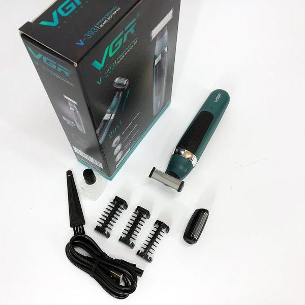 Электробритва VGR V-393 Shaver профессиональная водонепроницаемая, машинка мужская для бритья 00015493 фото