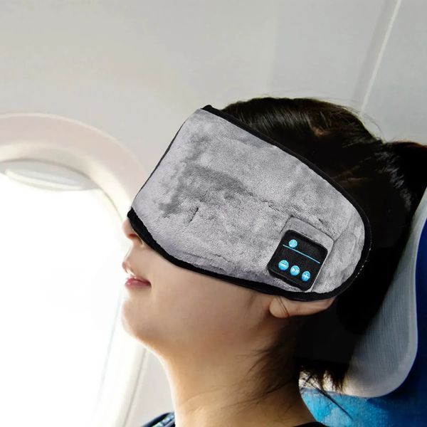 Маска для сна с наушниками Bluetooth MUSIC GOGGLES AND183 / Повязка на глаза с гарнитурой 00015015 фото