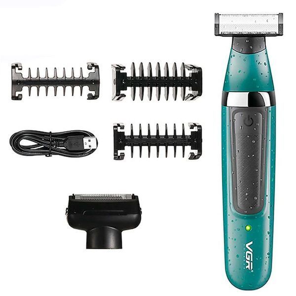 Электробритва VGR V-393 Shaver профессиональная водонепроницаемая, машинка мужская для бритья 00015493 фото