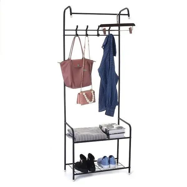 Вішалка для одягу 3в 1 HAT STAND напольная 00014065 фото
