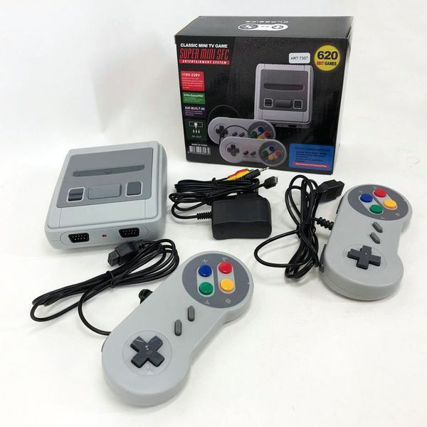 Ретро игровая консоль приставка 620 игр Game Box Dendy Super с 2 джойстиками, первая игровая приставка 00015800 фото