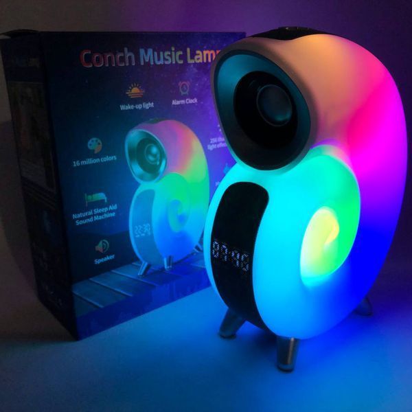 Нічник INSPIRE N70 APP 6W 2000 mAh, зарядний пристрій з підсвічуванням та вбудованим динаміком 00012634 фото