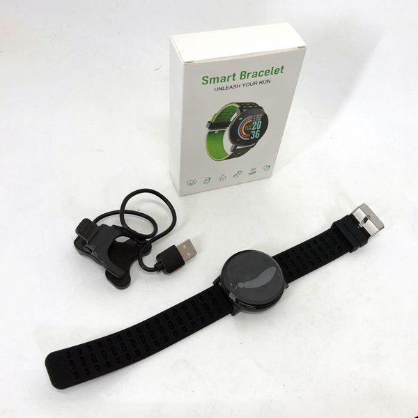 Фитнес трекер умные смарт часы UWatch 119 Plus с шагомером. Цвет: черный 00022445 фото