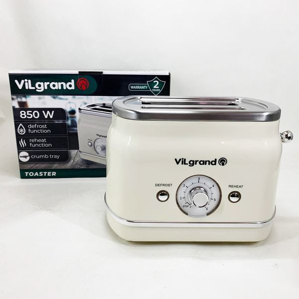 Тостер ViLgrand VT0823R 00019401 фото