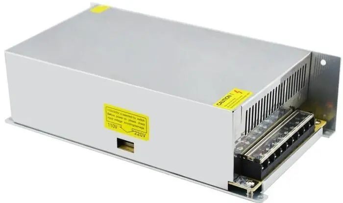 Блок питания адаптер 12V 50A, с вентилятором / сетевое зарядное устройство / импульсный блок питания 00017569 фото