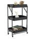 Органайзер на колёсах металл / этажерка на колесах 3 яруса 00012775 фото 4