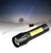 Ручний акумуляторний ліхтарик із бічним діодом Power style MX-829-COB 00023615 фото 1