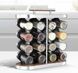 Карусель для специй набор для специй 16 емкостей Stainless steel and wood / органайзер для хранения специй 00019262 фото 1