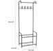 Вішалка для одягу 3в 1 HAT STAND напольная 00014065 фото 5