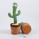 Танцюючий кактус співаючий 120 пісень з підсвічуванням Dancing Cactus TikTok іграшка Повторюшка кактус 00015819 фото 26