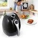 Аерофритниця Мультипіч Аерогриль Domotec MS-3220 1300W 4,5 л Безмасляна з Таймером. Колір: чорний 00019060 фото 6