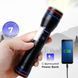 Фонарь PLD-231 WHITE LASER LED PM10-TG+COB(white+red), 1х26650, Фонарик police оригинал, Фонарик полис 00023390 фото 15