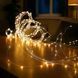 Гирлянда Конский хвост 600 LED 20 нитей длина 3 метра, желтый 00024897 фото 3
