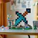 Детский конструктор Minecraft MyWorld бриллиантовый меч Майнкрафт с подсветкой 1441 деталь конструктор 00016439 фото 5