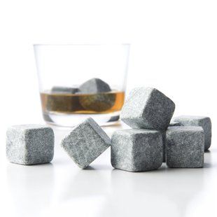 Камені для віскі Whiskey Stones з стеатита (9шт) 00012570 фото