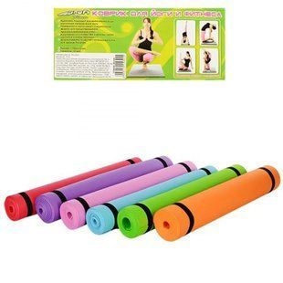 Йогомат M 0380-2 коврик для фитнеса, 6 цветов 00015715 фото