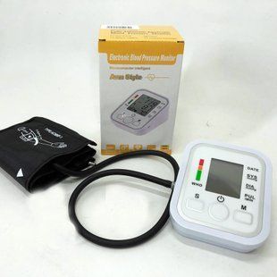Автоматический тонометр arm style b02r с индикатором аритмии, хороший аппарат для измерения давления 00015130 фото
