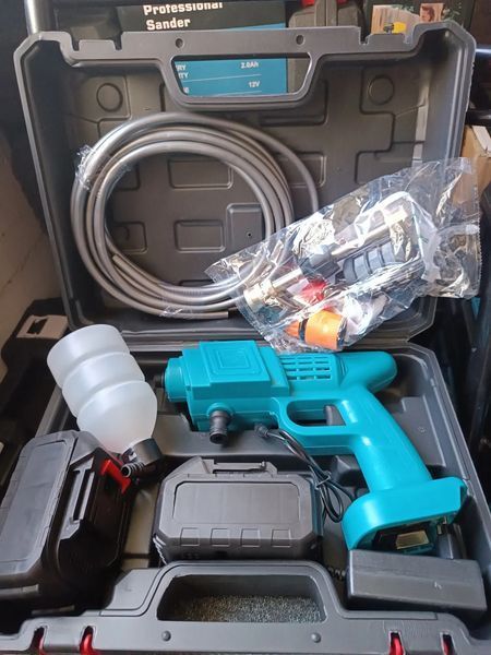 Акумуляторна мийка високого тиску 48V в кейсі NEW 00016986 фото