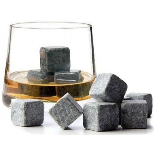 Камені для віскі Whiskey Stones з стеатита (9шт) 00012570 фото