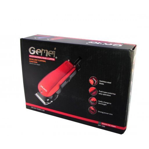 Машинка для стрижки GEMEI GM-1005, машинка для стрижки для дома, машинка для стрижки мужская 00014327 фото