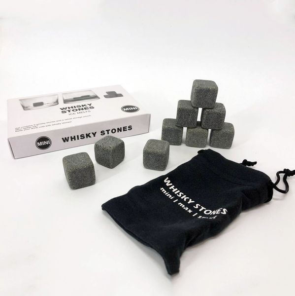 Камені для віскі Whiskey Stones з стеатита (9шт) 00012570 фото